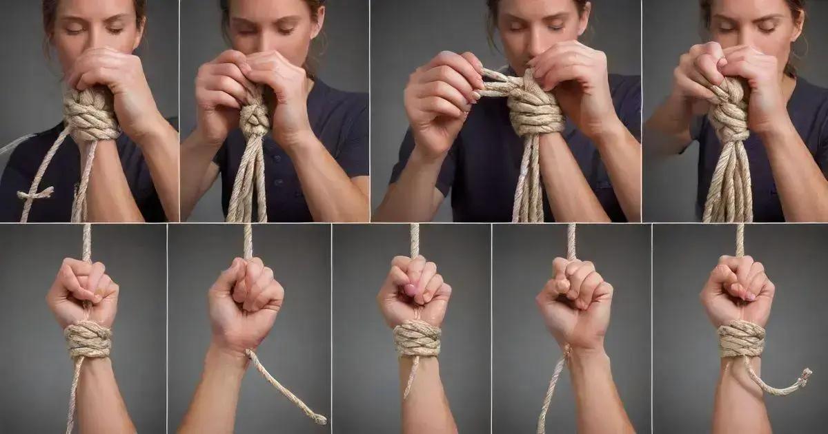Como fazer um nó marinheiro?