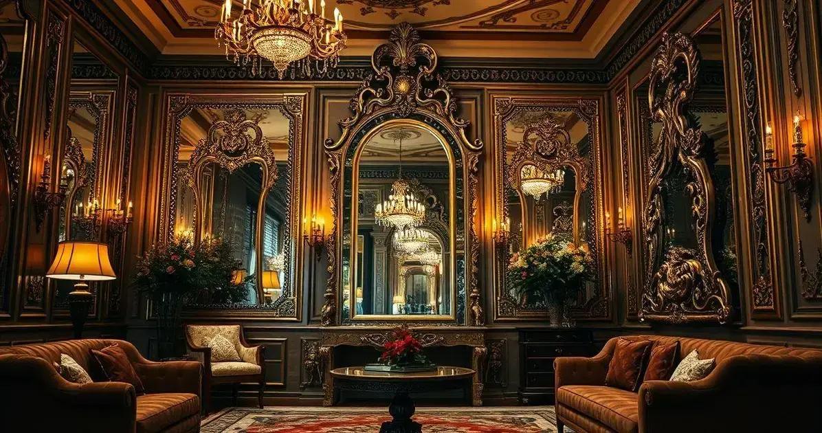 Como o espelho veneziano pode enriquecer sua decoração?