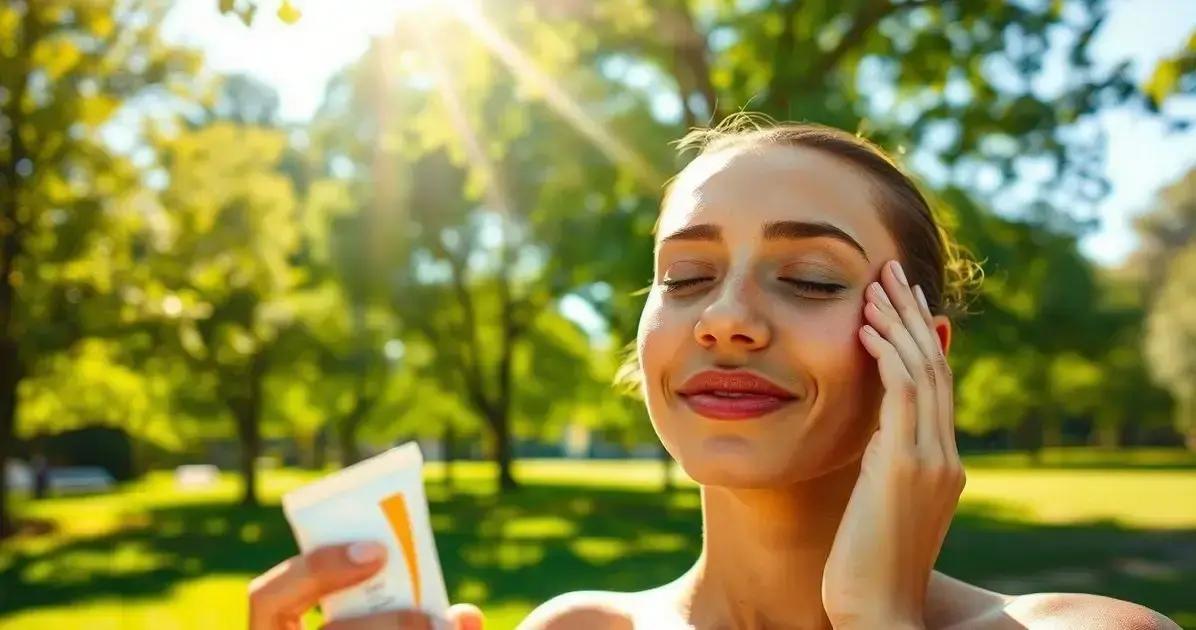 Como o protetor solar ajuda no tratamento do melasma?