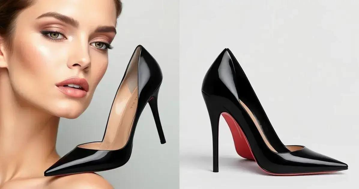 Como o Sapato Scarpin Preto Salto 10 cm combina com sua maquiagem?