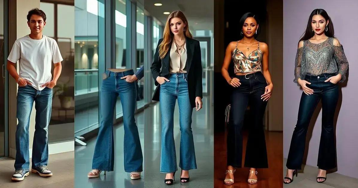 Como usar a calça flare jeans no dia a dia