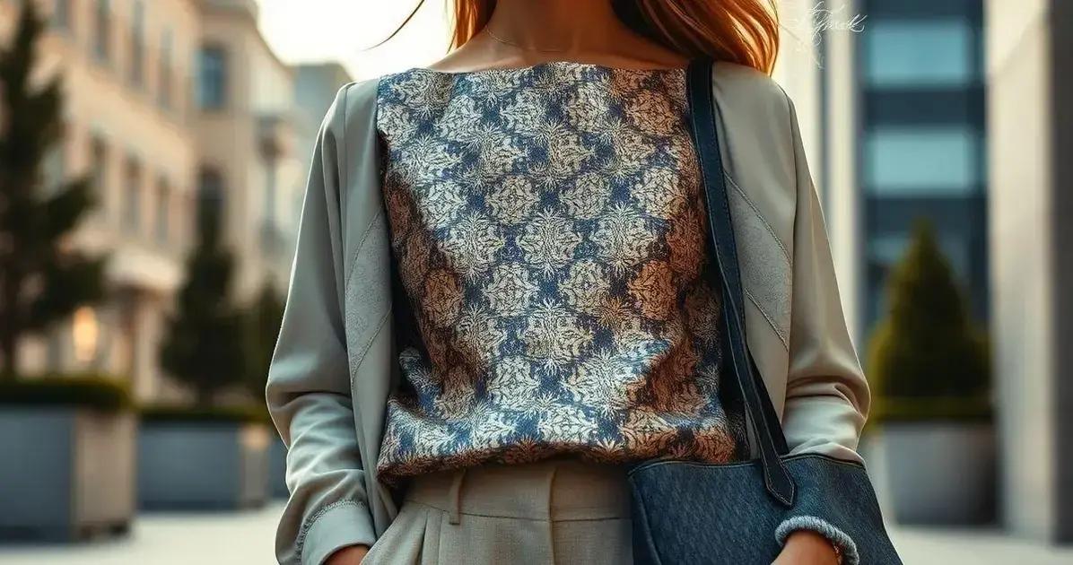 Como usar brocado metálico em looks modernos