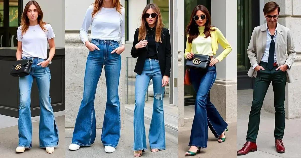 Como usar calça boca de sino para diferentes ocasiões