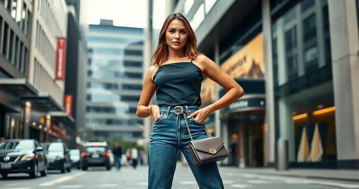 Como usar calça jeans flare no dia a dia?