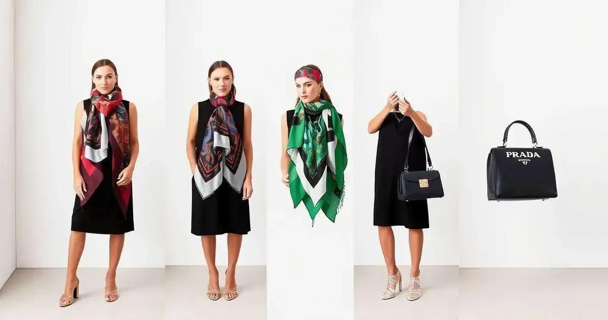 Como usar o lenço twill no dia a dia?