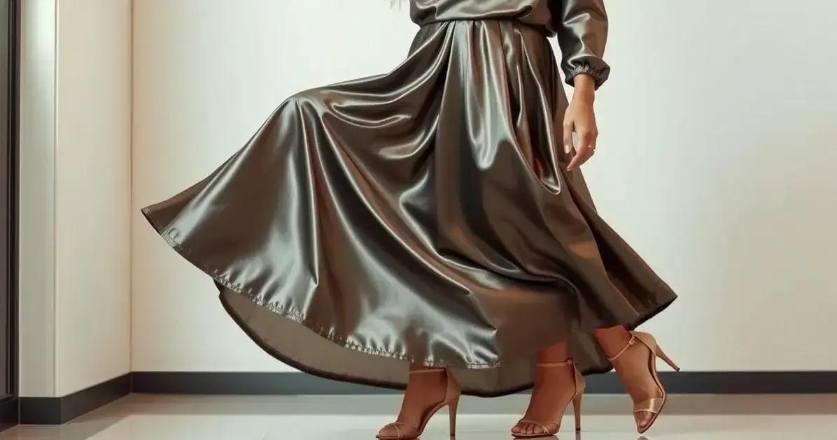 Como Usar Tecido Cetim em Sapatos Scarpin, Saia e Blusa