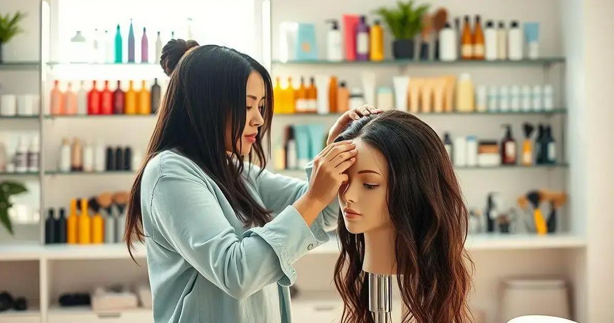 Cuidado e manutenção do lace cabelo humano