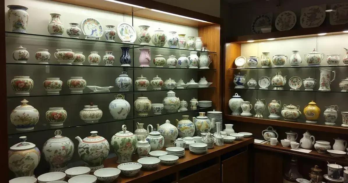 Cuidados e Conservação da Porcelana