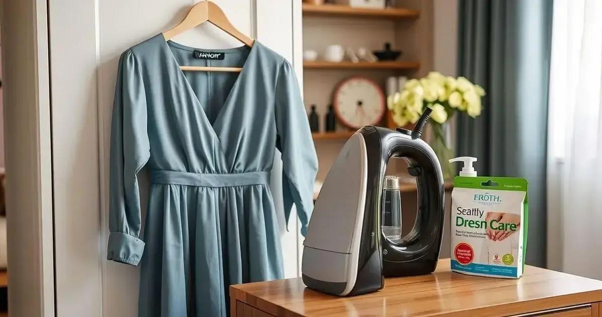 Cuidados e manutenção do vestido evasê