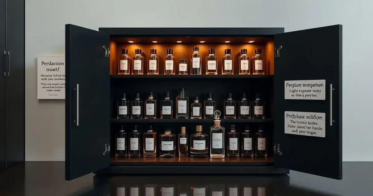 Dicas de armazenamento para garantir a qualidade do seu perfume soliflor
