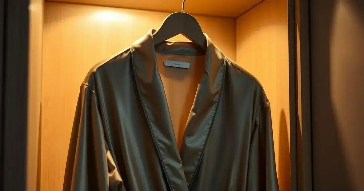 Dicas de cuidados para seu robe cetim
