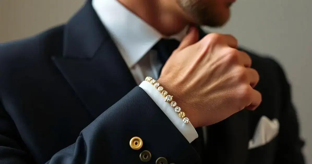 Dicas de estilo com abotoaduras e semi joias