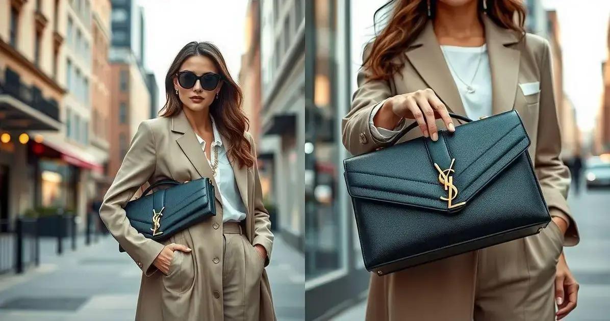Dicas de Estilo com Bolsa Yves Saint Laurent