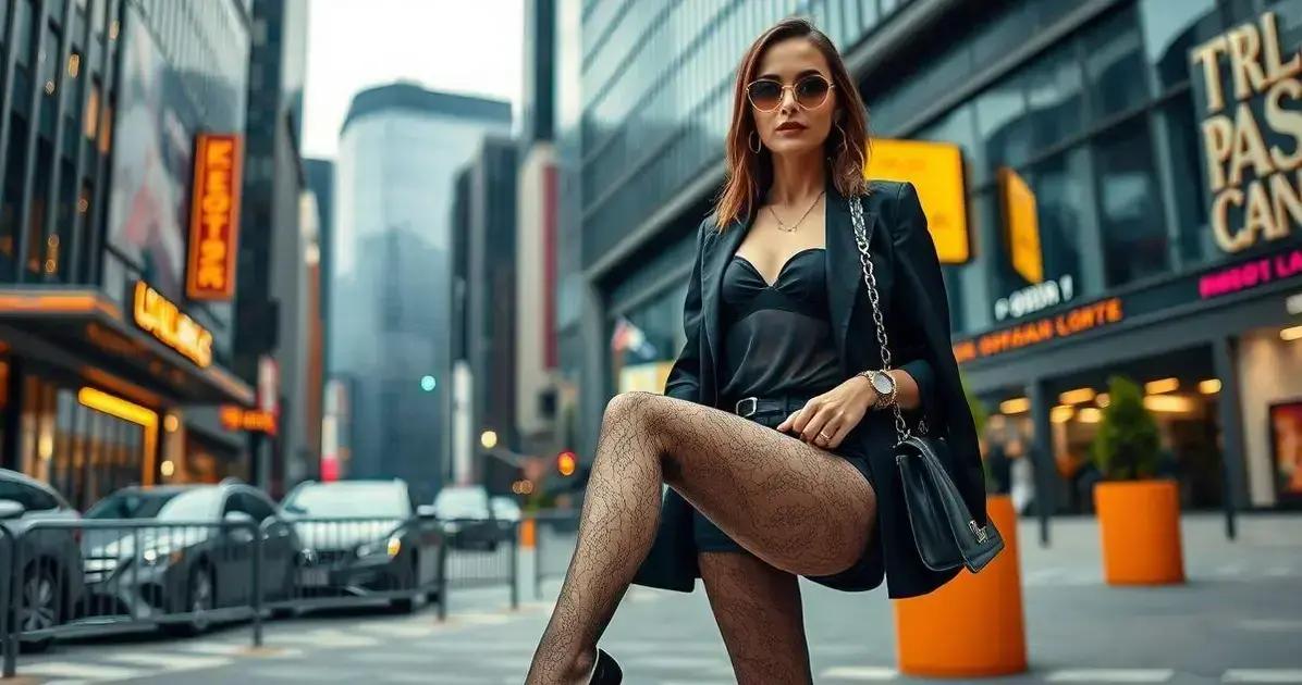Dicas de Estilo com Meia Calça Rendada
