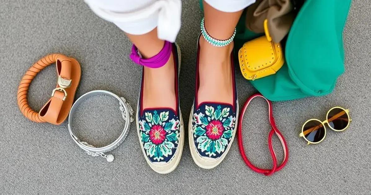 Dicas de moda: Como usar alpargatas bordadas