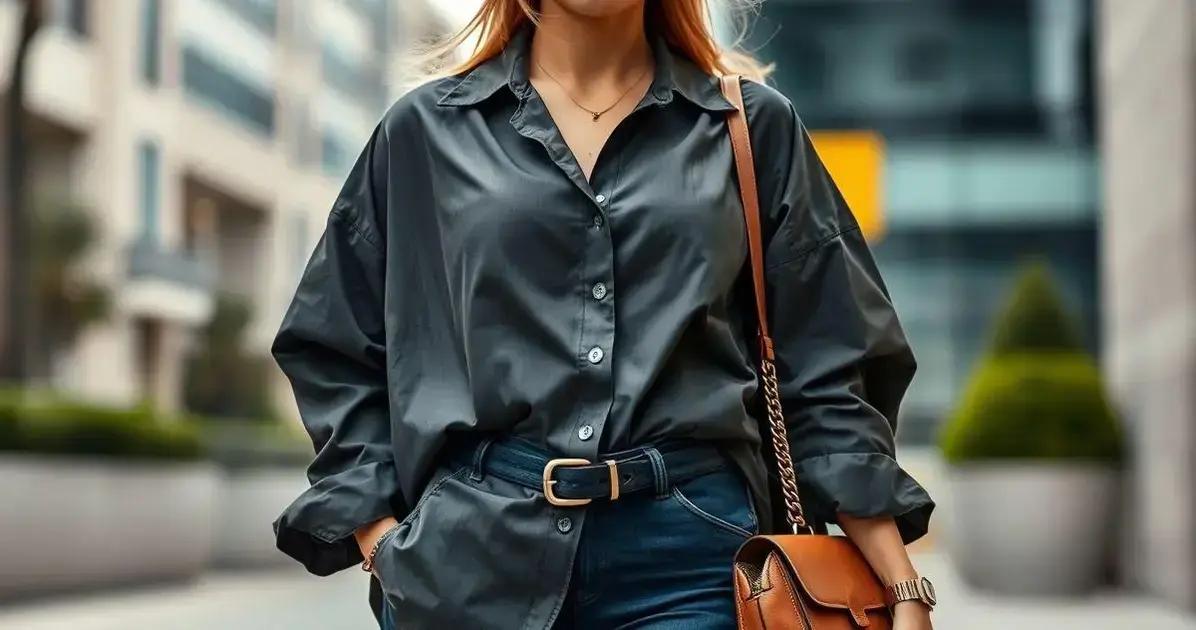 Dicas de moda para usar Camisa Oversized Plus