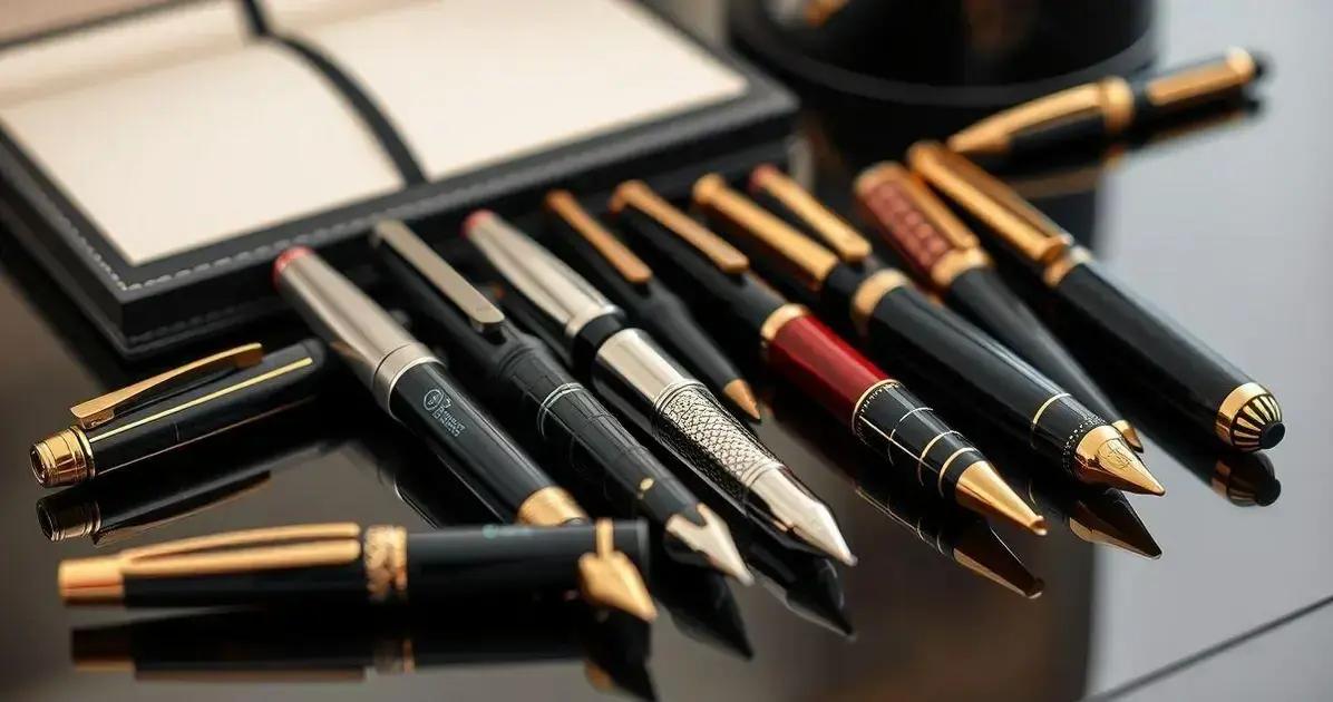 Dicas para escolher a caneta luxo perfeita