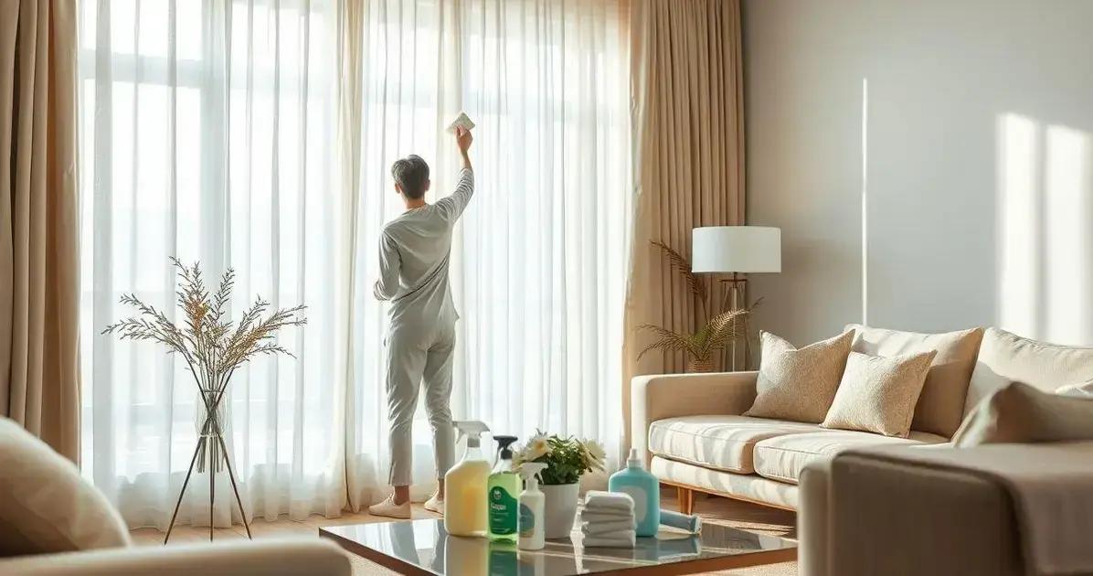 Dicas para limpar e cuidar da cortina linho cru