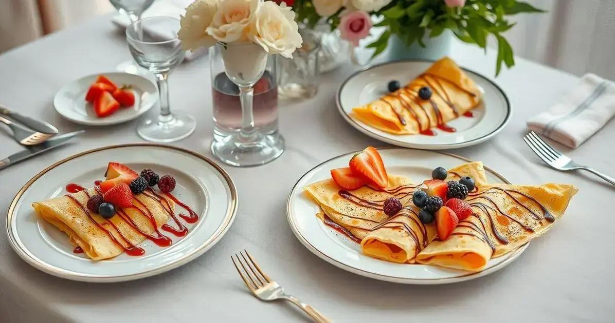 Dicas para servir Crepe Royal