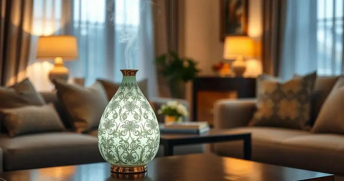 Difusor Elétrico Porcelana: Aromatização Elegante para Ambientes Sofisticados