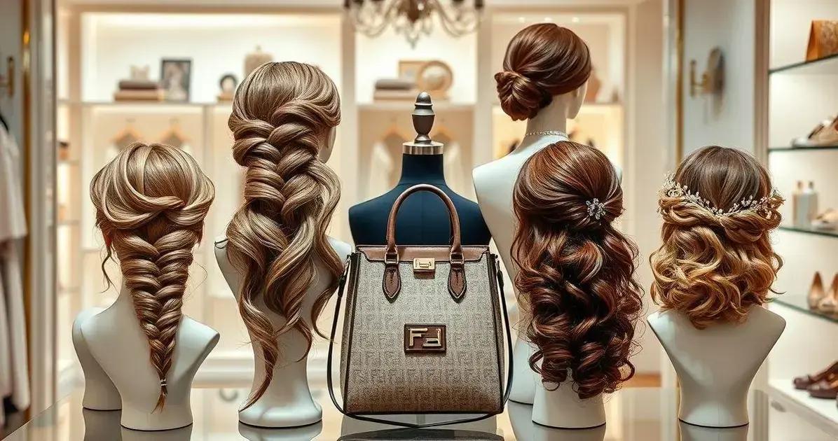 Estilos populares de penteado lateral noiva