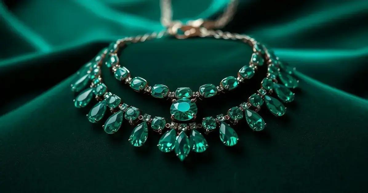 Gargantilha Esmeralda: A Joia Verde que Realça o Colo