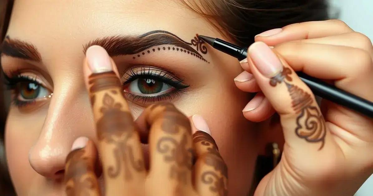 Henna Sobrancelha: O Segredo para um Olhar Marcante e Natural