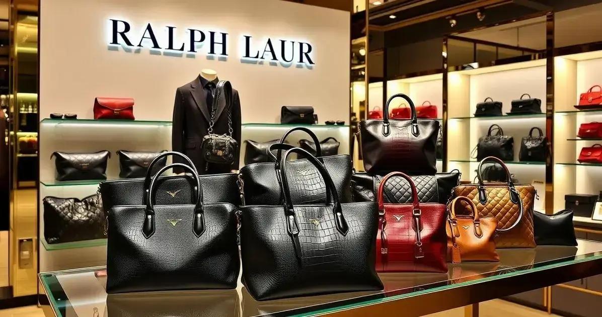 História da Bolsa Ralph Lauren