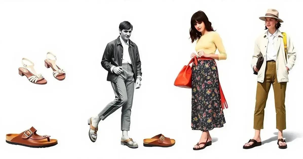 História das Birken Sandalias