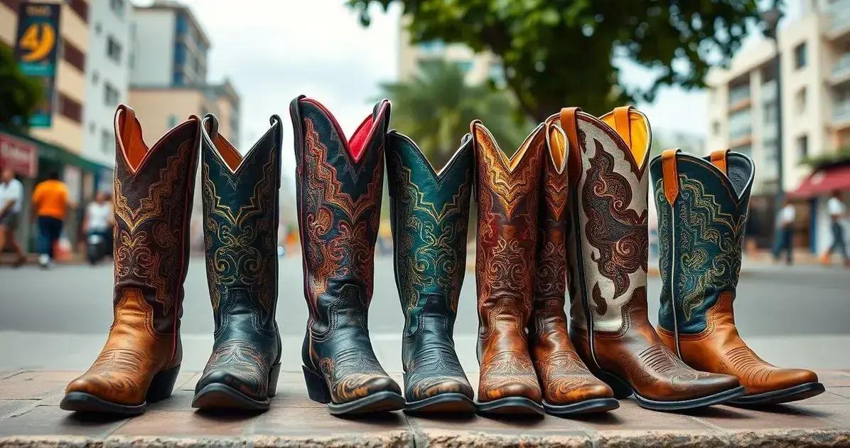 História das botas cowgirl no estilo brasileiro