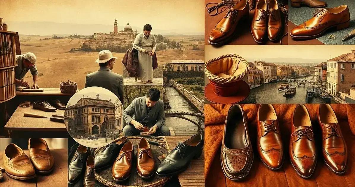 História do sapato italiano artesanal