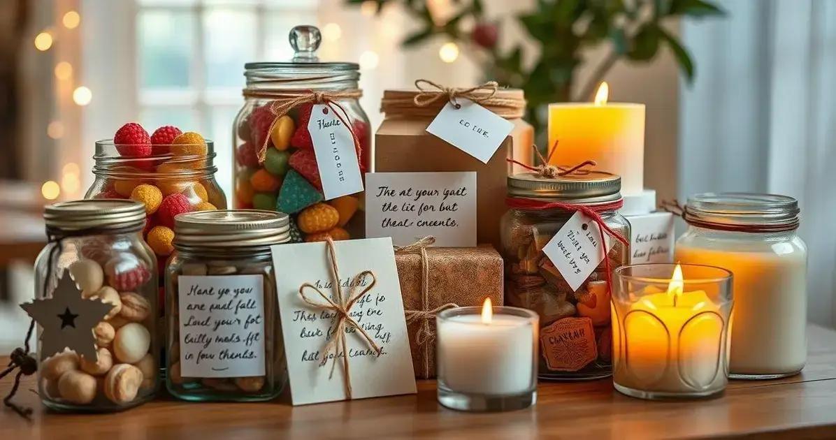 Ideias de mimos DIY