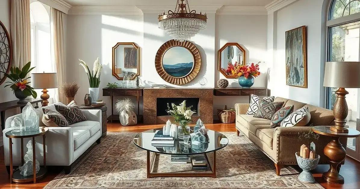 Inspirações de decoração com cristais