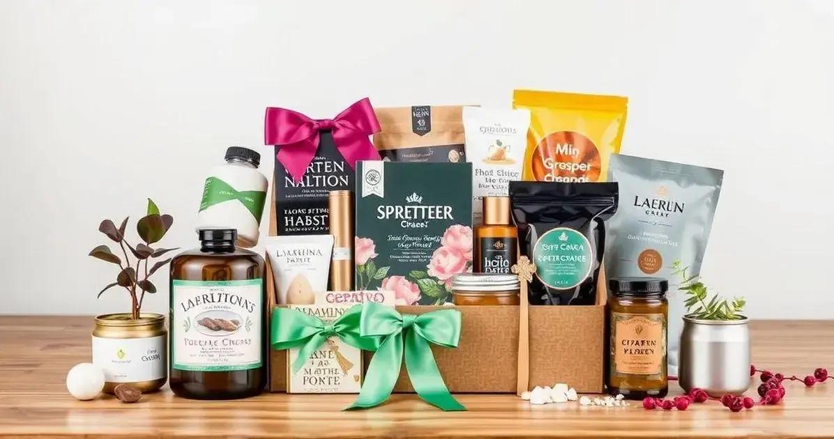 Inspirações de gift box artesanal para diferentes ocasiões