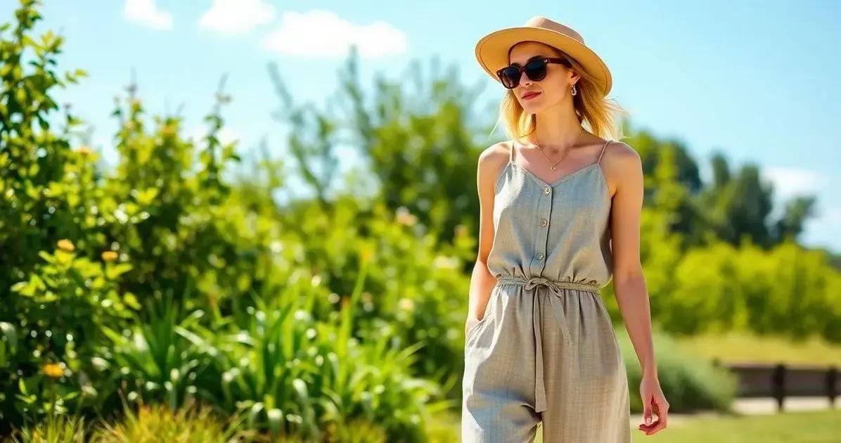 Jardineira Linho: Conforto Natural para Dias Descontraídos