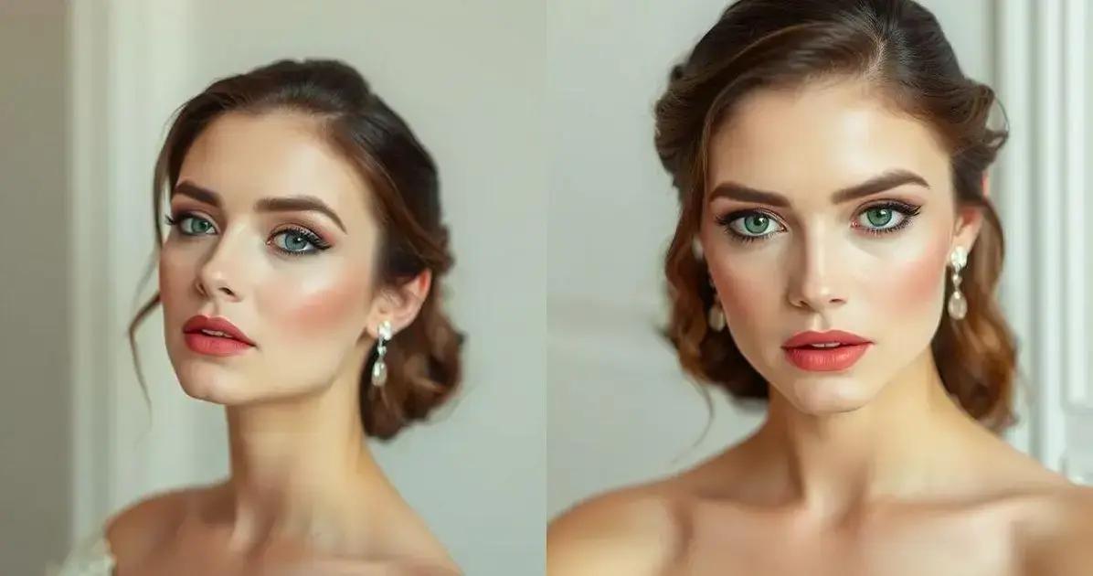 Maquiagem Noiva Minimalista: Elegância Natural para o Grande Dia