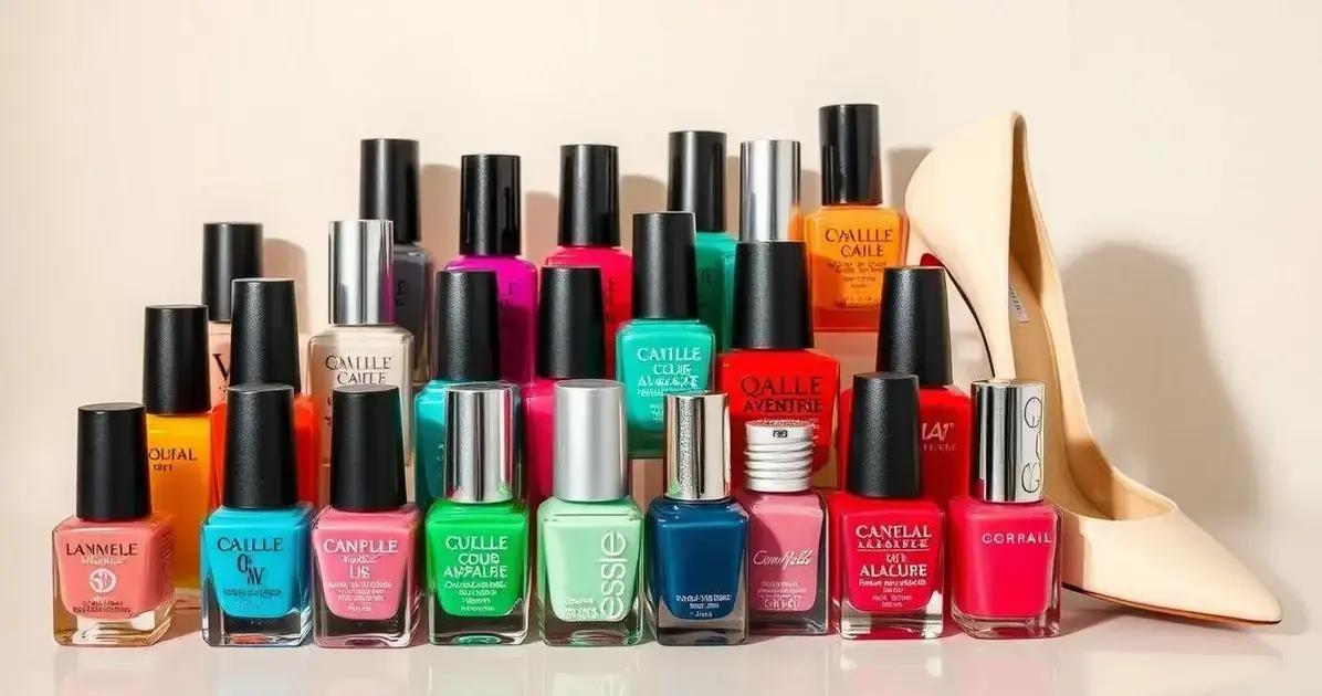 Marcas de esmaltes e sua durabilidade