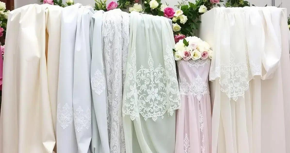 Melhores Tecidos para um Casamento Civil