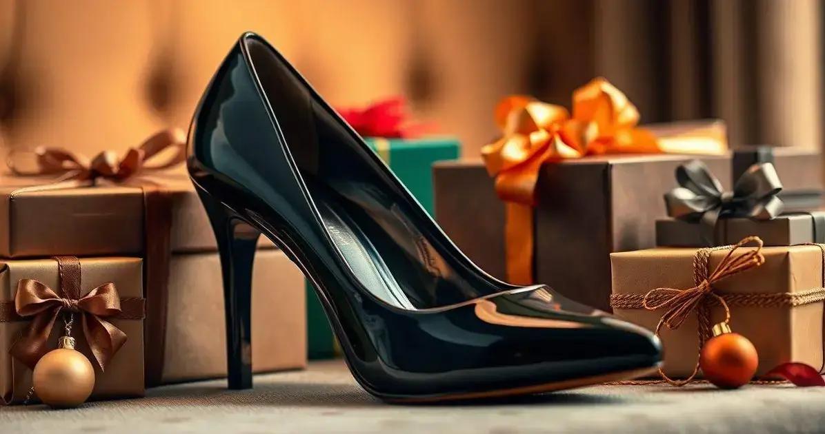 Mimos e a experiência Sapato Scarpin Verniz Preto Salto 6,5 cm