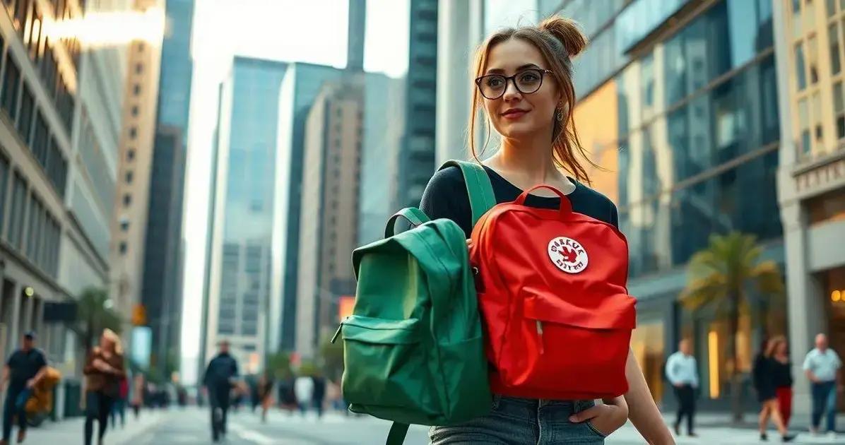 Mochila Kanken: O Estilo e Conforto Que Você Procura