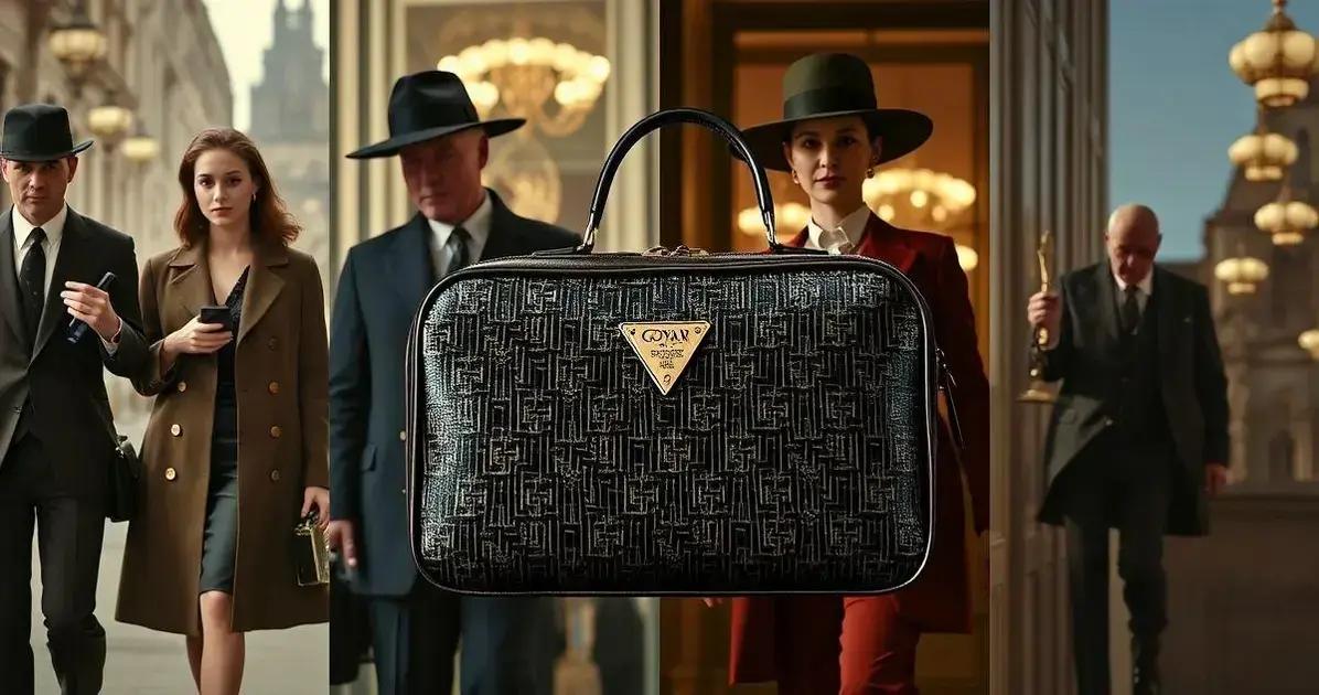 Necessaire Goyard: Um Toque de Estilo