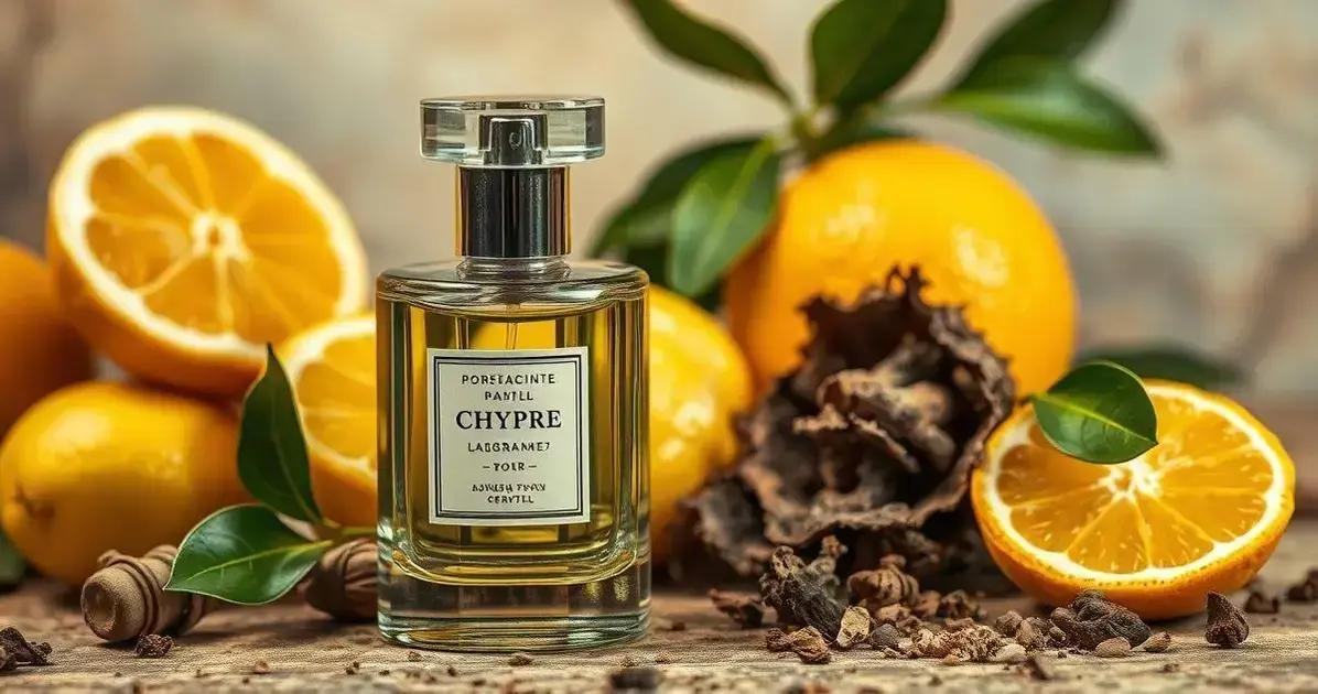 Notas e características do perfume chypre