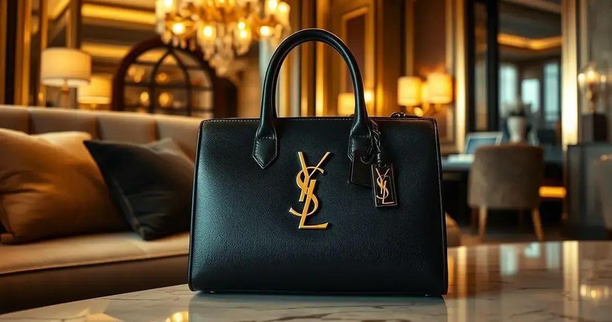 O Fascínio da Bolsa Yves Saint Laurent
