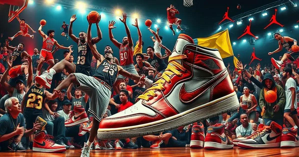 O impacto cultural dos Air Jordan no esporte