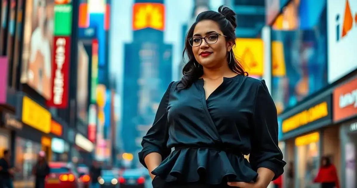 O que é a blusa peplum plus?