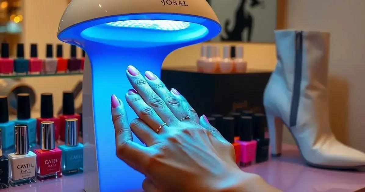 O que é a cabine de unha em gel?