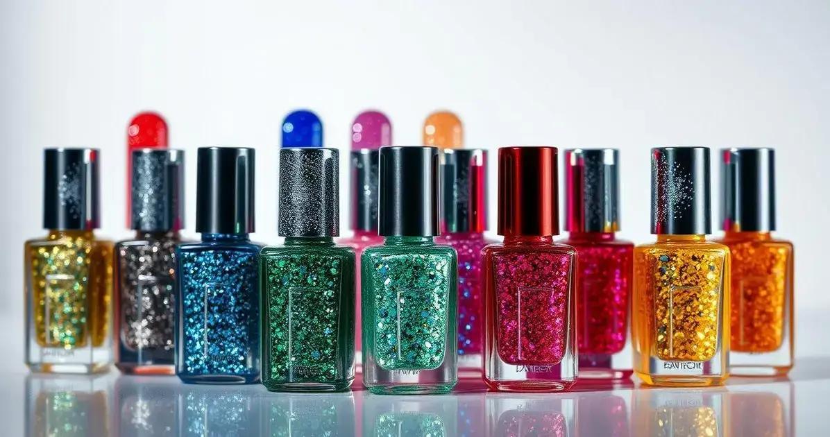 O que é Esmalte com Glitter?