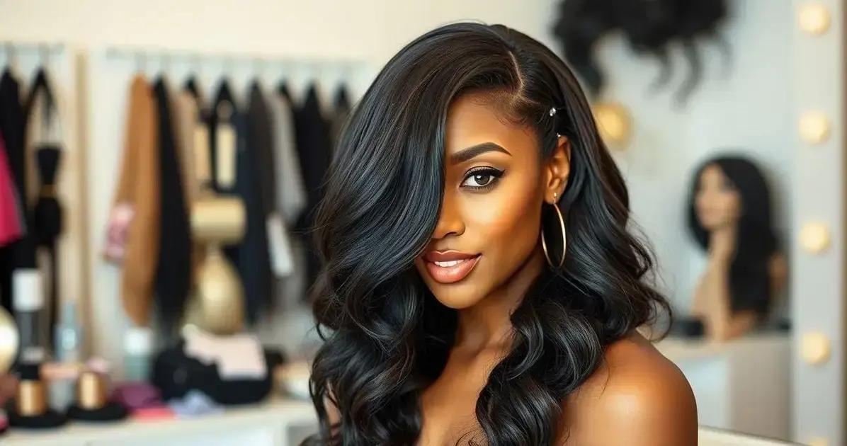 O que é lace cabelo?
