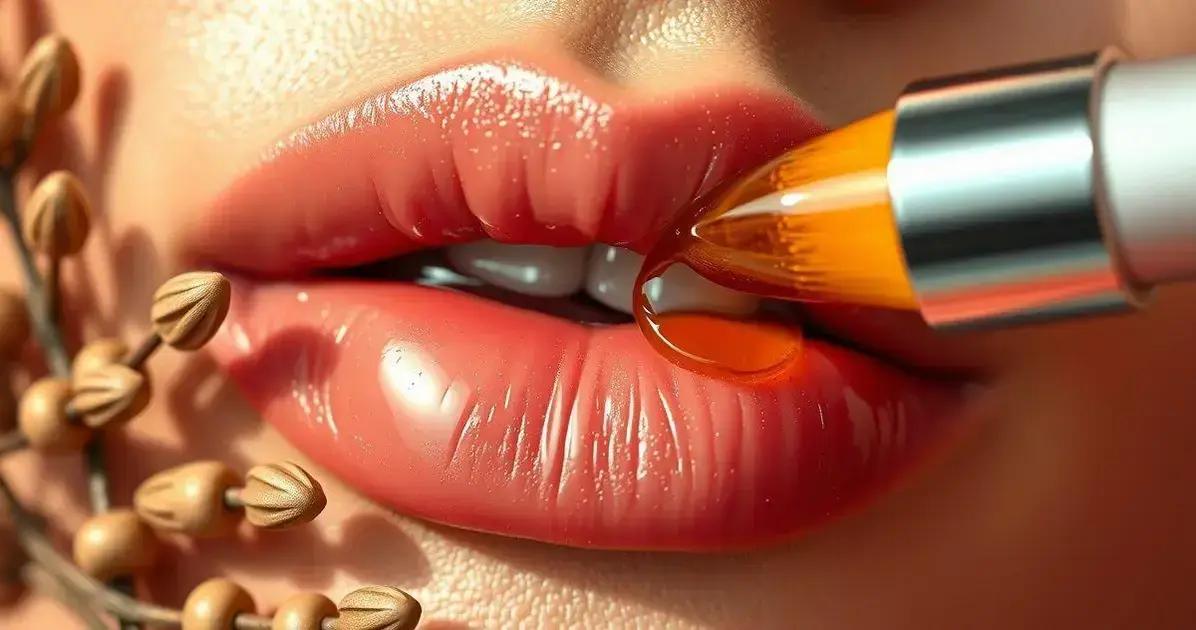 O que é lip oil hidratante?