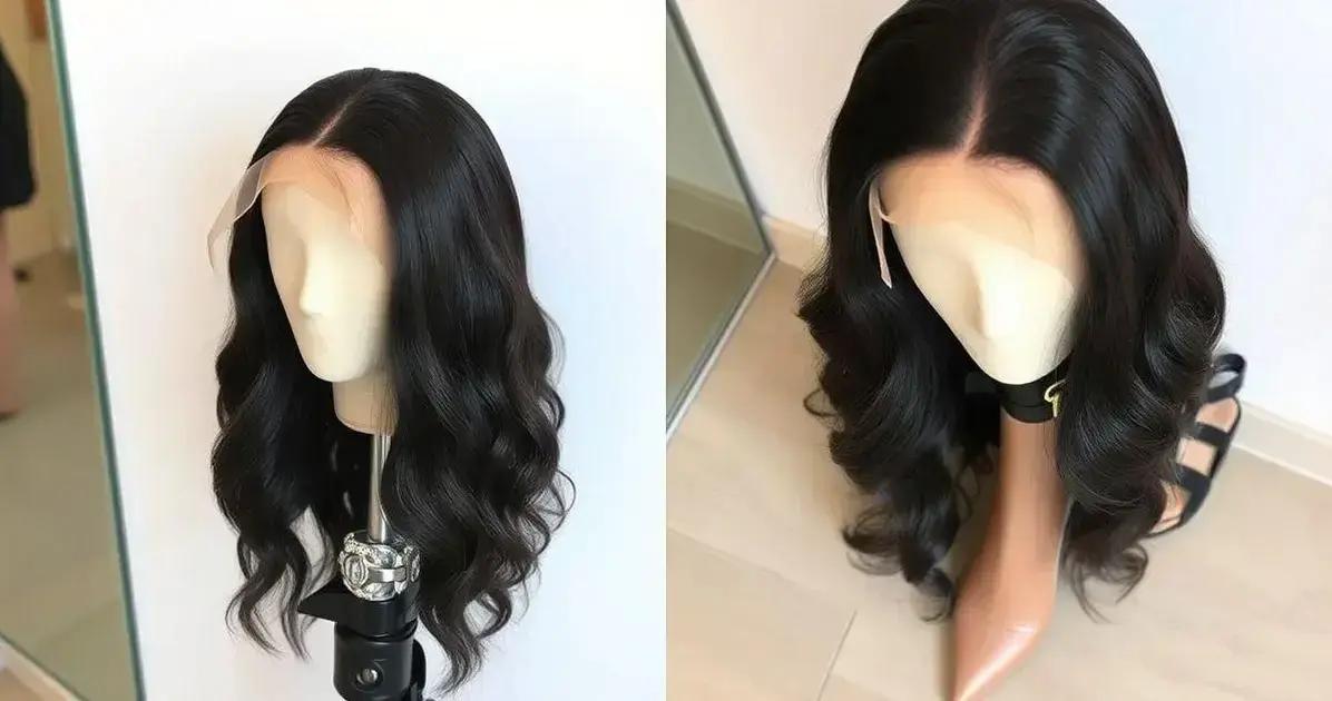 O que é peruca wig lace?